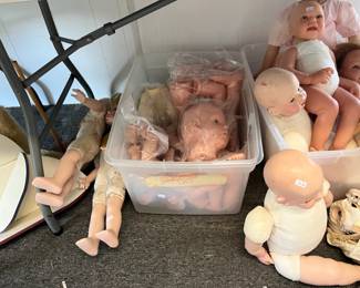 Lots of doll parts also