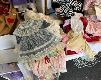 Lots more doll dresses