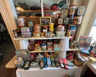 Large tin collection! This just some of them!