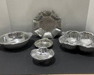 Wilton Armetale pieces and others