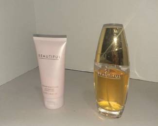 Estee Lauder perfume spray and lotion