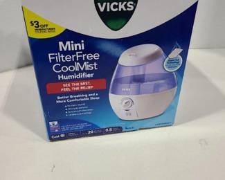 Vicks mini filter free cool mist humidifier