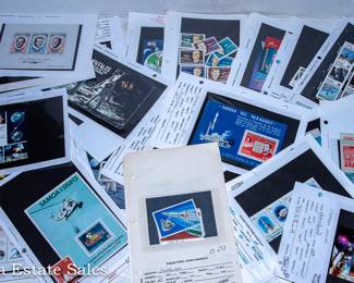 SPACE Related Postage Stamps from Around the World