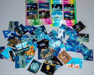 SPACE Related Postage Stamps from Around the World