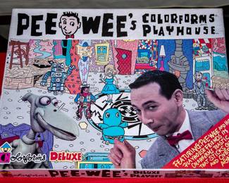 PEE WEE'S Colorforms Playhouse