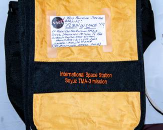 CANVAS BAG - Flown on the Soyuz TMA3 to the International Space Station