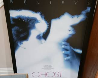 Movie poster from the film ghost