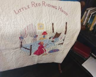Little Red Riding Hood handmade quilt