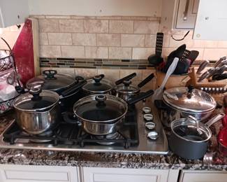 Cooks Essentials pots and pans