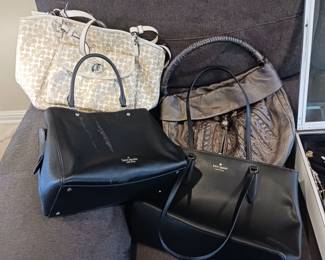 Designer ladies handbags Kate Spade Michael Kors coach