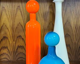 Super Cool Large Glass Decanters 