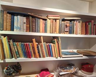 Selection of Antique books