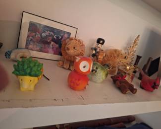 Assortment of collectibles