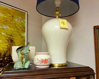 Much lighting. New Ralph Lauren table lamp 