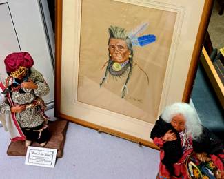 "Chief Mike Weasel Tail" August 15th 1935