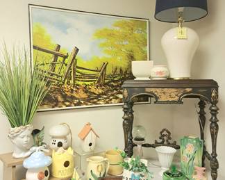 Great selection of spring decor