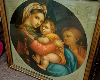 Religious. Raphael's "Madonna" 
