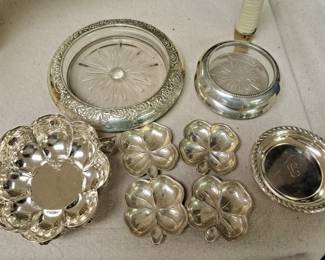 Silver plate and sterling