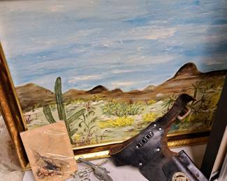 Western theme artwork