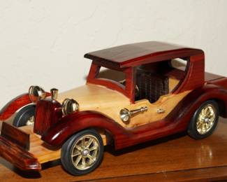 1920's vintage wooden roadster