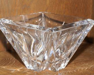 Mikasa crystal bowl