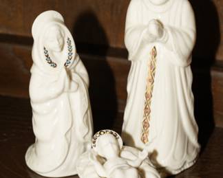 Lenox 3 piece Nativity