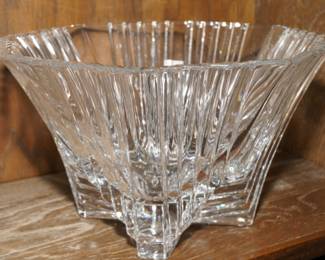 JG Durand crystal bowl