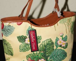 Isabella Fiori strawberry handbag