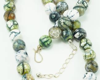 Utah Variscite bead necklace