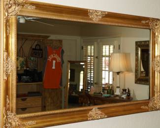 There are several wall mirrors available in all shapes and sizes. 