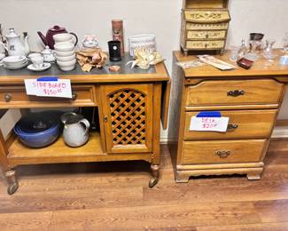 MCM buffet! Traditional desk (sold separately)