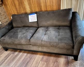 Microfiber sofa. Good condition.
