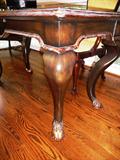 CLOSE UP OF WILLIAM SWITZER DESK LEG
