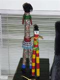 BEADED FIGURAL SCULPTURES