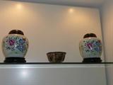 PAIR OF CHINESE PORCELAIN GINGER JARS