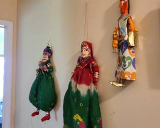 Hanging dolls
