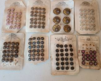 Lots of really old antique buttons