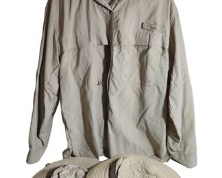 Fishing Shirt and Hats