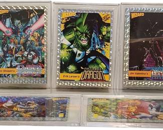 Wizard Hologram Border Cards