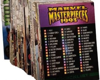 Marvel 1993 Masterpiece Cards