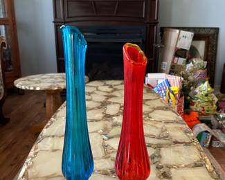 Fenton glass vases $25.00 each