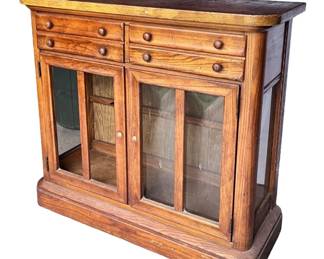 Small Wooden Curio Cabinet