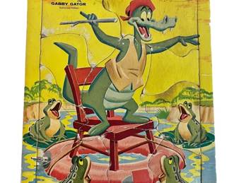 1963 Gabby Gator Walter Lanz Puzzle