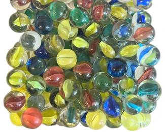 Glass Cats Eye Marbles