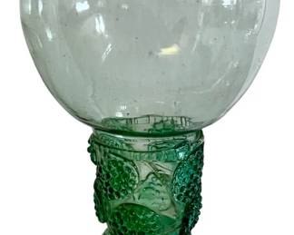 Roemer Type Sculptured Wine Glass