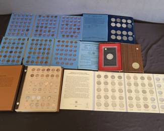 71 Eisenhower Proof, Lincoln Penny Set, Kennedy Half Dollars, Pennies, State Quarters