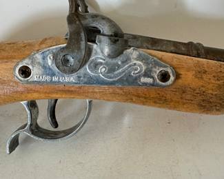 Vintage Walt Disney Wood Stock Barrel Cap Gun (Located Upstairs)