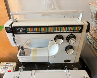 Vintage Viking Husqvarna 6460 Sewing Machine (Located in the Crafts Room Upstairs)