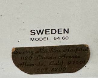 Vintage Viking Husqvarna 6460 Sewing Machine (Located in the Crafts Room Upstairs)