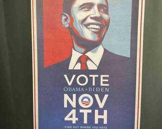 President Barack Obama Campaign Poster